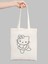 Hello Kitty Boyama Çantası, Boyama Bez Çanta Tote Bag 1