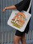 The Way You Create Is Great, Mushroom Tasarım Kanvas, Rips Bez Çanta, Omuz Çantası, Kalın Tote Bag 1