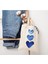 Blue Love Bez Çanta, Omuz Çantası, Kalın Kanvas Tote Bag, Pinterest Çanta, Y2k 3