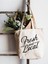Yk2 Fresh And Local Pinterest Kalın Kanvas Tote Bag, Bez Çanta, Shopper Bag 1