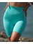 Seamless Toparlayıcı Mint Kısa Spor Tayt 1