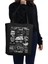 Arctic Monkeys Siyah Kanvas Tote Bag Bez Çanta 2