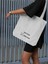 Kalın Kanvas Love Is Easy But Queen Is Busy Motto Tote Bag Bez Çanta, Omuz Çantası, Kalın Bez Çanta 1