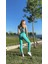 Seamless Toparlayıcı Mint Spor Tayt 1