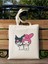 Kuromi Ve Melody Tasarım Bez Çanta, Tote Bag 1