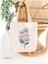 Çiçek Tasarım Kurdeleler Y2k Retro Ham Bez Tote Bag Çanta, Pinterest Çanta 1