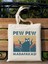 Pew Pew Madafakas, Kedi Tasarım Tote Bag Bez Çanta 2