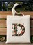 D Harf Tasarım D Harfi Çanta, Y2 Pinterest Retro Unisex Bez Çanta Tote Bag, Shopper Bag 3
