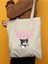 Kuromi Anime Y2k Çanta, Kalın Tote Bag Bez Çanta, Pinterest Çanta, Kitap Çantası 2