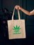 Addicted, Weeds Tasarım Tote Bag, Kalın, Bez Çanta, Omuz Çanta, 3