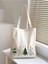 Ağaç Tasarım Kalın Tote Bag Bez Çanta, Pinterest Çanta, Kitap Çantası, Shopper Omuz Çantası 2