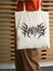 Gothic Tarz, Gotik Tasarım Metalci Tasarım Siyah Kalın Kanvas Tote Bag Çantası Sokak Tarzı, Y2k 3