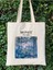 Monet, Water Lilies Zambaklar Baskılı Ham Bez 1