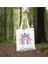 Çiçek Gökkuşağı Y2k Retro Ham Bez Tote Bag Çanta, Pinterest Çanta 3