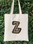Leopar Z Harfi Desenli, Y2 Pinterest Retro Bez Çanta Tote Bag, Hediye Çanta 3