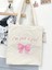 I'm Just A Girl Tasarım Y2k Ham Bez Tote Bag Çanta, Pinterest Çanta 3