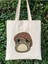 Sevimli Mantar Tasarım Pinterest Bez Çanta, Tote Bag 2