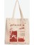 Girl In Red Bez Çanta, Tote Bag 1