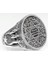 Sterling Gümüş Erkek Yüzük, Davud Yıldızı 2