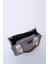 Gri SHK138 2 Bölmeli Kanvas Kumaş Ayarlanabilir Askılı Fermuarlı El, Kol ve Omuz Çantası U:17 G:24 E:10 cm 5