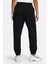 Air Fleece Loose Fit Sweat Pants Black Bol Kesim Kadın Spor Eşofman Altı Siyah 2
