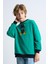 Alexandergardı Baskılı Bisiklet Yaka Çocuk Sweatshirt 2