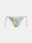 Kadın Desenli Bağlamalı String Bikini Altı 4