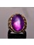 Doğal Ametist Taş Yüzük, 17.90 Karat, Taş Erkek Yüzüğü, 925 Ayar Gümüş Yüzük, Mor 2