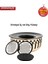 Kahramanlar Prime Cream Emaye 5 Parça Rendeli Saklama ve Karıştırma Kabı 24 cm 5