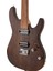 FTS240 Mat Koyu Kahve Solak Elektro Perdesiz Gitar 3