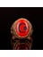 925 Ayar Gümüş Yüzük - Sembol Yüzükler - Erkek Yüzükleri (Yıldız ve Hilal) 5