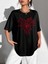 Baskılı T-Shirt - Siyah 5
