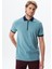 Erkek Regular Fit Basic Pamuk Pike Fermuarlı Polo Yaka Tişört Y29374354302 3