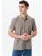 Erkek Basic Regular Fit Jakarlı Süprem Polo Yaka Tişört Y29374356402 3
