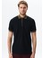 Erkek Regular Fit Basic Pamuk Pike Fermuarlı Polo Yaka Tişört Y29374354302 1