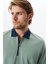 Erkek Regular Fit Basic Pamuk Pike Fermuarlı Polo Yaka Tişört Y29374354302 2