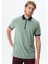 Erkek Regular Fit Basic Pamuk Pike Fermuarlı Polo Yaka Tişört Y29374354302 3