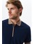Erkek Regular Fit Basic Pamuk Pike Fermuarlı Polo Yaka Tişört Y29374354302 2