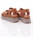 1230-22229 Kadin Çapraz Bantli Sandalet 3