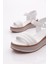 1220-22229 Kadin Çapraz Bantli Sandalet 4