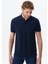 Erkek Basic Regular Fit Jakarlı Süprem Polo Yaka Tişört Y29374356302 3