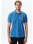 Erkek Regular Fit Baskılı % 100 Pamuk Pike Polo Yaka Tişört Y29374355102 1