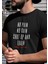 Shut Up And Traın Bisiklet Yaka Yüksek Kalite Baskılı Siyah T-Shirt 2
