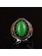 Erkekler Için 925 Ayar Gümüş Yüzük - Doğal Taşlı Yüzük - Cesur ve Enerji Dolu Tasarım (Jade) 4