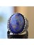 Lapis Lazuli Taşı, El Yapımı Yüzük, Gümüş Erkek Yüzüğü 2