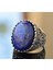 Lapis Lazuli Taşı, El Yapımı Yüzük, Gümüş Erkek Yüzüğü 3