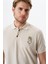 Erkek Regular Fit Baskılı % 100 Pamuk Pike Polo Yaka Tişört Y29374354902 2