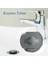 Lavabo Kötü Koku Giderici Önleyici Silikon Mat Sızdırmaz Lavabo Tıkacı Lavabo Tıpası Evye Kapağı Gri 5