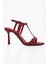 Kadın Pace Kırmızı Cilt Topuklu Ayakkabı 2