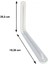 Raf Altı 8X10 mm Beyaz 1